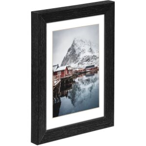 Cornice in legno Oslo 20x30 cm nero