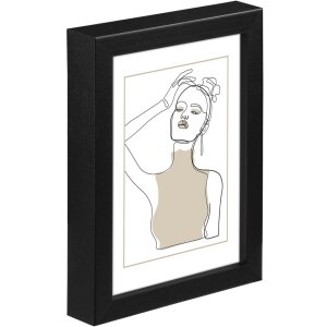 Cornice in legno Copenhagen 30x40 cm nero