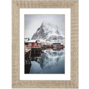 Telaio in legno Oslo con passe-partout