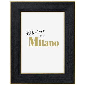 Portafoto Milano 10x15 cm e 13x18 cm nero