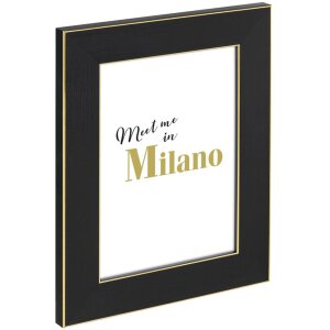 Portafoto Milano 10x15 cm e 13x18 cm nero