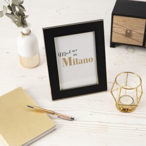 Portafoto Milano 10x15 cm e 13x18 cm nero