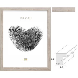 Telaio in legno S45RH1AR naturale