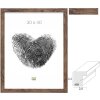 Telaio in legno S45RH3AR marrone Vetro antiriflesso