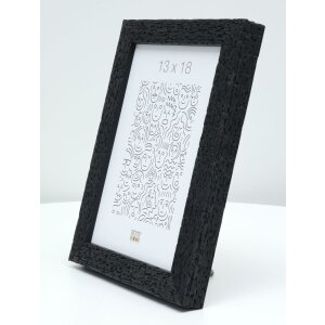 Telaio in legno S45RL nero e grigio