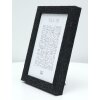 Telaio in legno S45RL nero e grigio