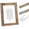 Struttura in legno S45YD vetro antiriflesso argento e bronzo