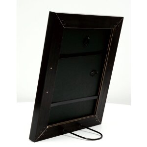 Cornice in legno S46EA3 Bordo oro Vetro antiriflesso