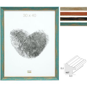 Telaio in legno S46TG aspetto legno grezzo