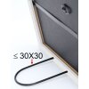 Telaio in legno S46TG aspetto legno grezzo