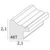Telaio in legno S46TG aspetto legno grezzo