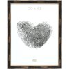 Telaio in legno S46TG aspetto legno grezzo