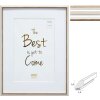 Telaio in plastica S46WG bianco o naturale