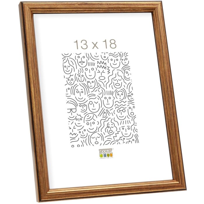 Deknudt S236A1 Cornice in legno 18x24 cm oro