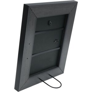 Cornice in plastica S41N nero 15x15 cm vetro premium