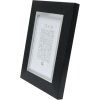 Cornice in plastica S41N nero 15x15 cm vetro premium