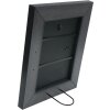 Cornice in plastica S41N nero 15x15 cm vetro premium