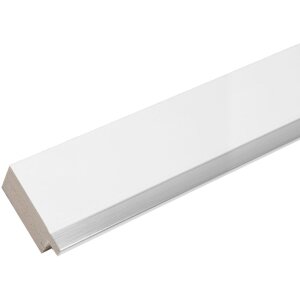 Cornice in plastica S41N bianca 13x18 cm vetro premium