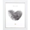 Cornice in plastica S41N bianca 13x18 cm vetro premium