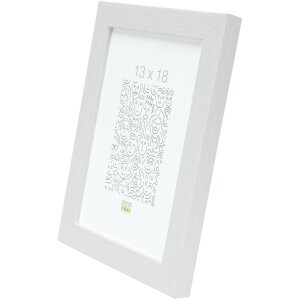 Cornice in plastica S41VF1 bianco 18x24 cm Vetro antiriflesso