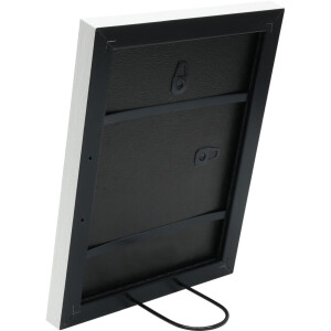 Cornice in plastica S41VF1 bianco 20x20 cm vetro antiriflesso