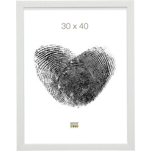 Cornice in plastica S41VF1 bianco 20x20 cm vetro antiriflesso