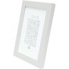 Cornice in plastica S41VF1 bianco 20x20 cm vetro antiriflesso