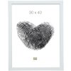 Cornice in plastica S41VK bianco 10x15 cm vetro premium