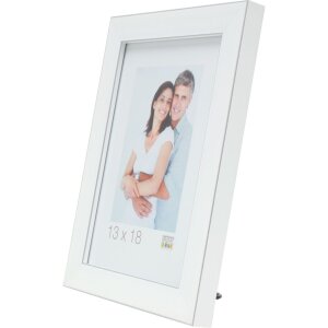 Cornice in plastica Deknudt S41VK bianco 40x50 cm vetro premium