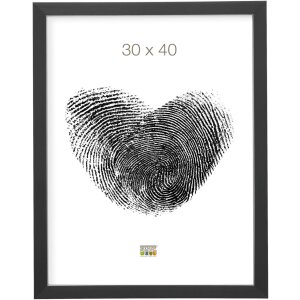 Telaio in plastica S41VK nero 20x30 cm Vetro Premium
