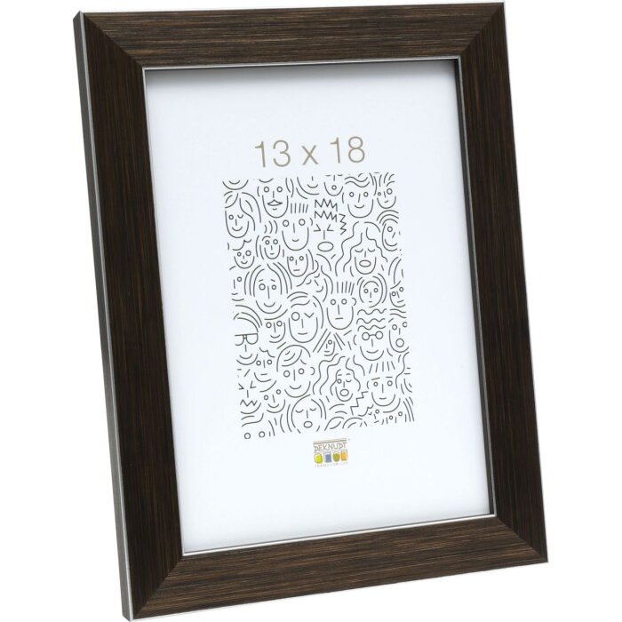 Cornice in plastica S41VK marrone 40x50 cm Vetro Premium