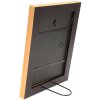 Cornice di legno S42L oro 15x20 cm vetro premium