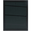 Cornice di legno S42L argento 20x30 cm Vetro Premium