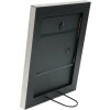 Cornice di legno S42L argento 30x40 cm Vetro Premium