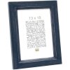 Cornice di legno S42L blu 40x50 cm Vetro Premium
