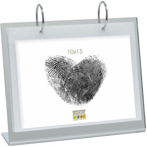 Raccoglitore ad anelli per foto con 6 copertine per 12...