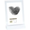 Portafoto in legno s58rv bianco 13x18 cm