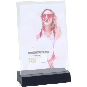Portafoto in legno S58RV nero 15x20 cm