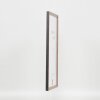 Effetto cornice in legno massiccio profilo 25 noce marrone 10x10 cm vetro antiriflesso