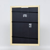 Telaio effetto legno profilo 21 blu 10x10 cm vetro antiriflesso