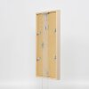 Cornice in legno effetto profilo 35 marrone chiaro 10x10 cm vetro normale + distanziale