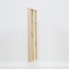Cornice in legno effetto profilo 35 marrone chiaro 10x10 cm vetro normale + distanziale