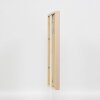 Cornice in legno effetto profilo 35 marrone chiaro 10x10 cm vetro normale + distanziale