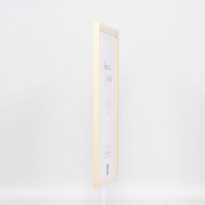 Effetto cornice in legno Profilo 89 bianco 10x10 cm Vetro Museo