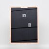 Effetto cornice in legno Profilo 89 viola 10x10 cm Vetro Museo