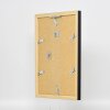 Effetto cornice in legno Top N nero 10x10 cm Vetro acrilico