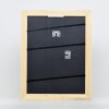 Struttura in legno massiccio effetto Profilo 30 bianco 10x10 cm vetro antiriflesso