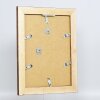 Cornice in legno effetto 2400 marrone 10x10 cm vetro antiriflesso