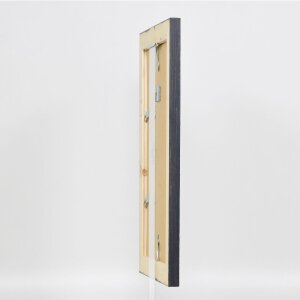 Cornice in legno massiccio effetto 2240 nero 10x10 cm Vetro acrilico