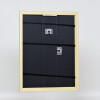 Cornice in legno effetto profilo 21 blu 10x15 cm vetro antiriflesso